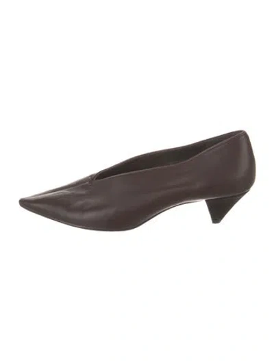 Pre-owned Celine Leather Pumps In Black