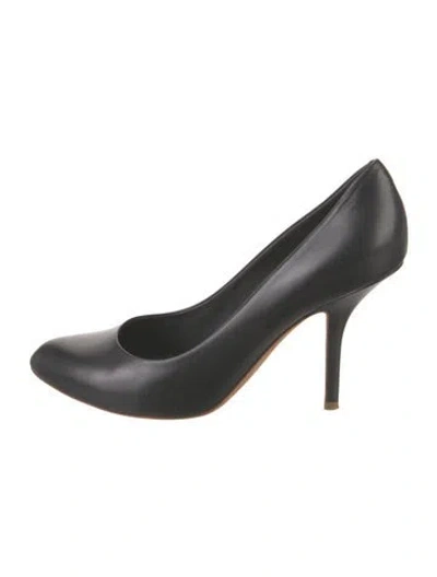 Pre-owned Celine Leather Pumps In Black