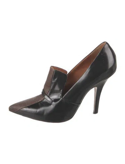 Pre-owned Celine Leather Pumps In Black