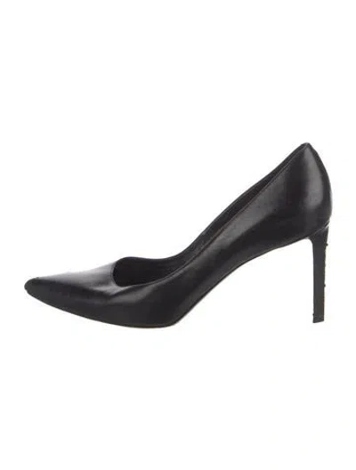 Pre-owned Celine Leather Pumps In Black