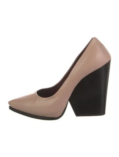Pre-owned Celine Leather Pumps In Pink