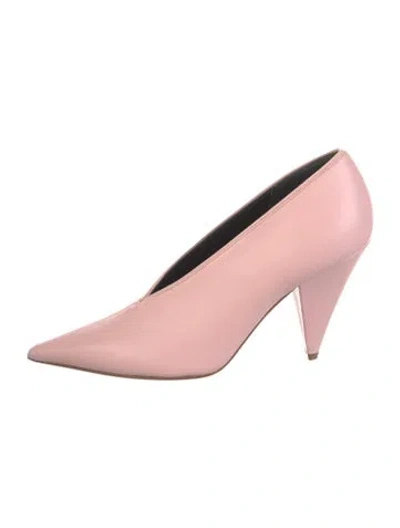 Pre-owned Celine Leather Pumps In Pink