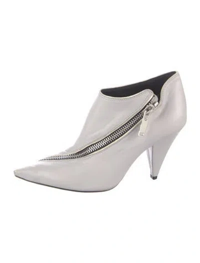 Pre-owned Celine Leather Pumps In White