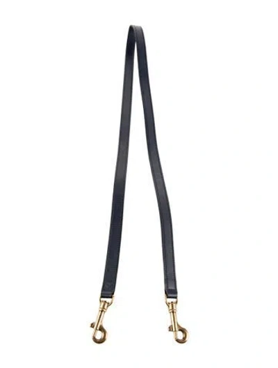 Pre-owned Celine Leather Purse Strap In Blue
