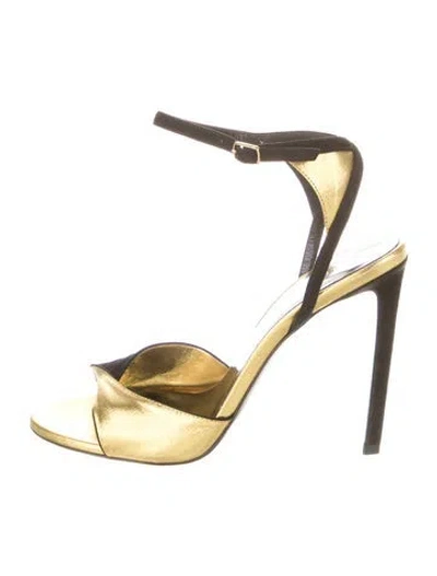 Pre-owned Celine Leather Sandals
