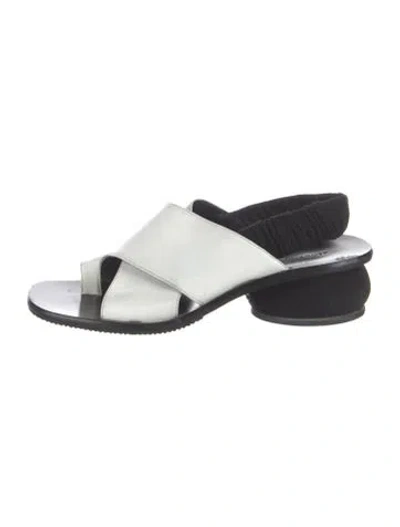 Pre-owned Celine Leather Sandals In Multi