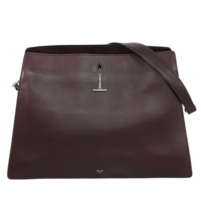 Pre-owned Celine Leather Shoulder Bag ()