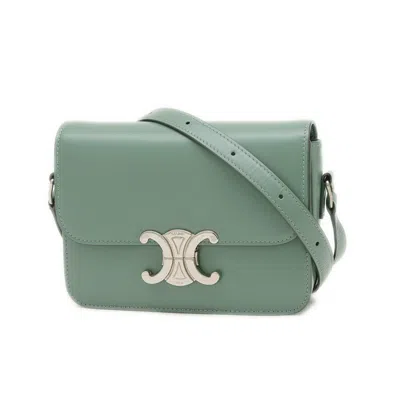 Pre-owned Celine Leather Shoulder Bag ()