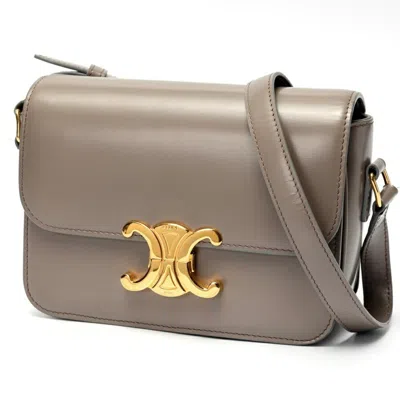 Pre-owned Celine Leather Shoulder Bag ()