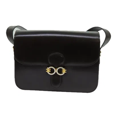 Pre-owned Celine Leather Shoulder Bag () In Brown