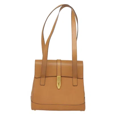 Pre-owned Celine Leather Shoulder Bag () In Brown