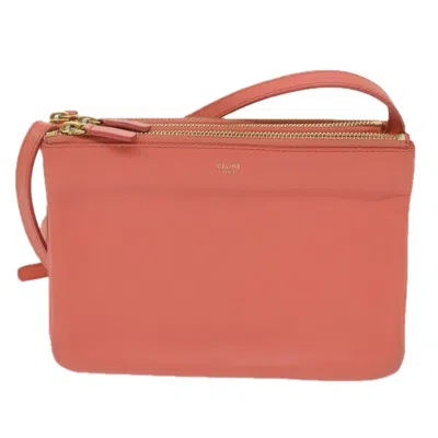 Pre-owned Celine Leather Shoulder Bag () In Pink