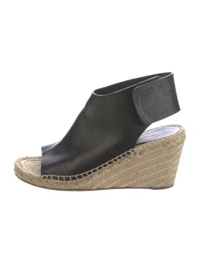 Pre-owned Celine Leather Slingback Pumps