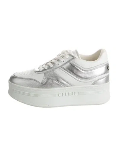Pre-owned Celine Leather Sneakers In Multi