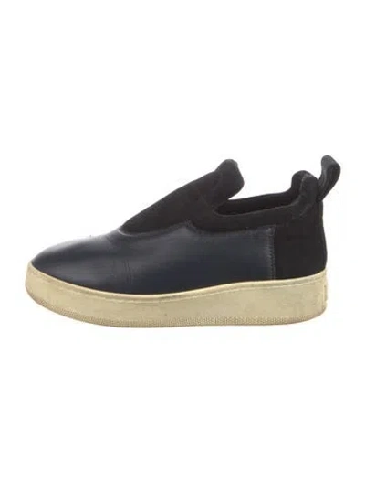 Pre-owned Celine Leather Sneakers In Multi