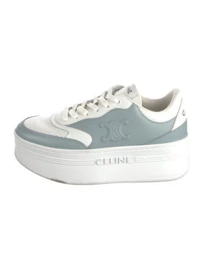 Pre-owned Celine Leather Sneakers In Multicolor