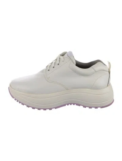 Pre-owned Celine Leather Sneakers In White