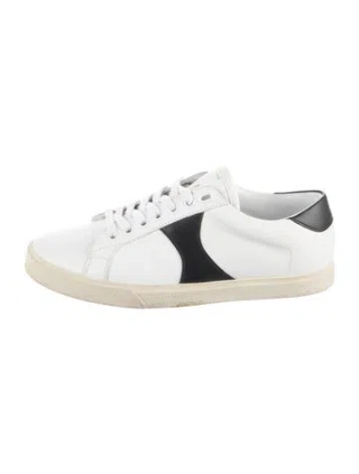 Pre-owned Celine Leather Sneakers In White