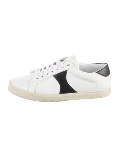 Pre-owned Celine Leather Sneakers In White