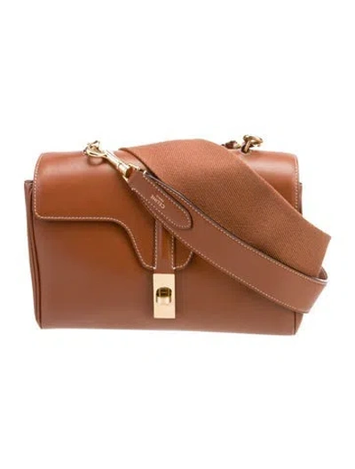 Pre-owned Celine Leather Soft 16 Teen In Brown