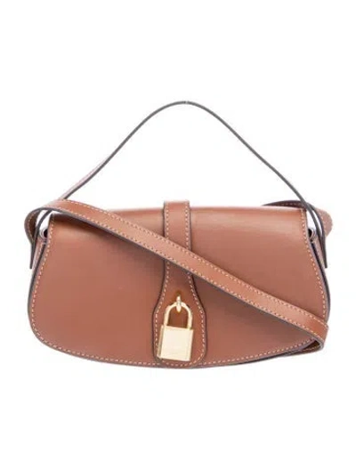Pre-owned Celine Leather Tabou In Brown