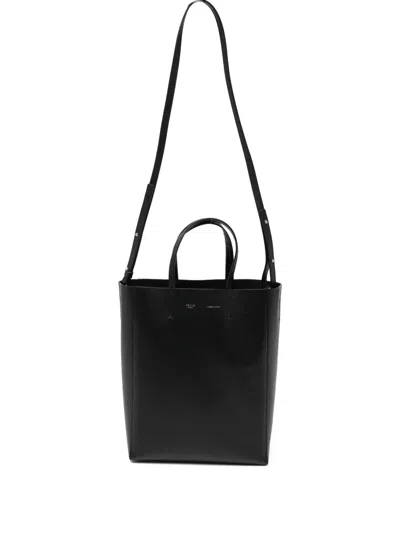 Pre-owned Celine Leather Tote Bag In Black