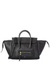 Celine Leather Shoulder Bag In Pattern