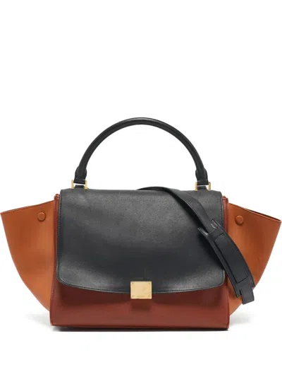 Pre-owned Celine Leather Trapeze Shoulder Bag