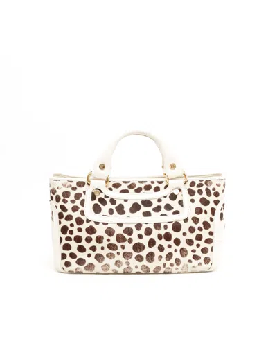 Celine Céline Leopard Boogie Bag In Multi