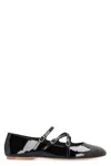 Celine Woman Ballet Flats Black Size 7.5 Calfskin In Black
