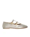 Celine Les Ballerines Mary Jane Shoes In Nude