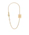 Celine Letter D Chain Bracelet In Yellow
