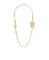 Celine Letter D Chain Bracelet In Yellow
