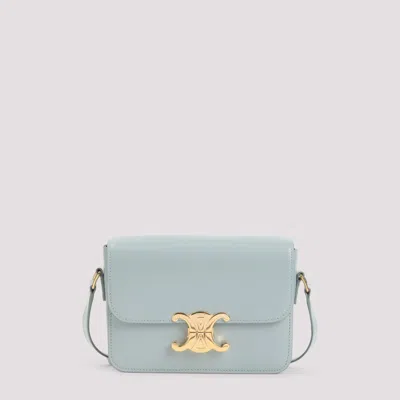 Celine Light Blue Triomphe Crossbody Bag