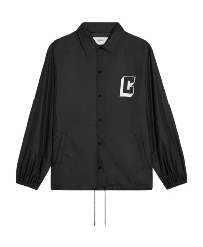 Celine Lightweight Zipper Casual Jacket In Black