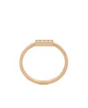 Celine Line Ring In Yellow