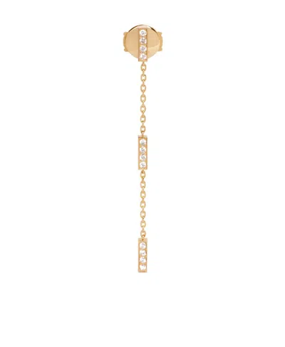 Celine Line Triple Earrings In Yellow