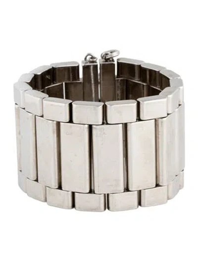 Pre-owned Celine Link Bracelet, 6" In Multicolor