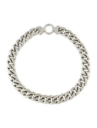 Pre-owned Celine Link Necklace, 15.25" In Multi