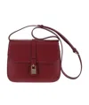 Celine Lock One-shoulder Bag In Red