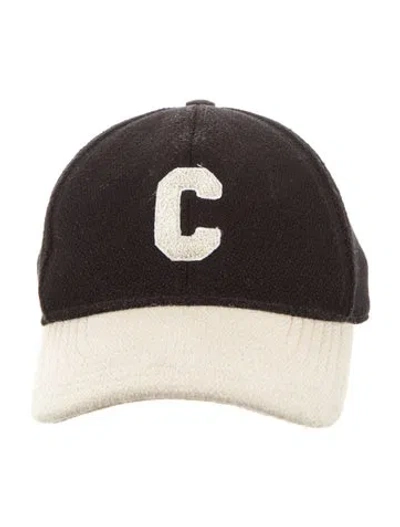 Pre-owned Celine Logo Baseball Cap