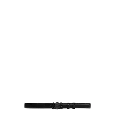 Celine Logo Belt In Black