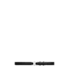 Celine Logo Belt In Black