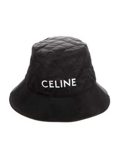 Pre-owned Celine Logo Bucket Hat In Multi