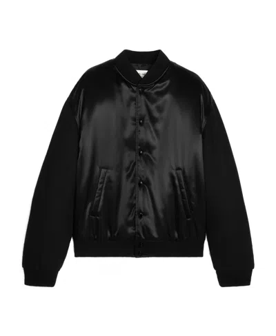 Celine Logo Casual Jacket In Black
