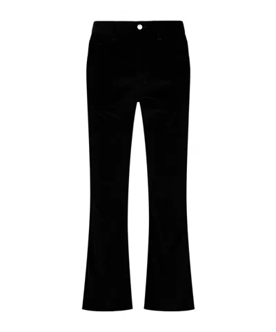 Celine Logo Casual Pants In Black