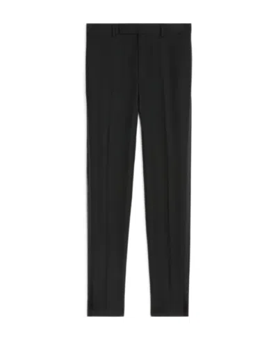 Celine Logo Casual Trousers In Black