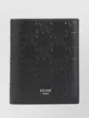 Celine Logo Embossé Compact Wallet With Zip Pocket