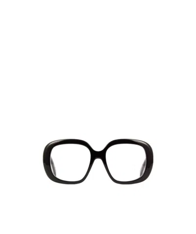 Celine Logo Flat Mirror In Black