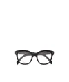 Celine Oversized Square-frame Acetate Optical Glasses In Black